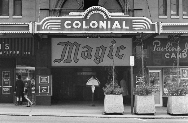 The Al Neil Trio performing at the Colonial Magic Theater